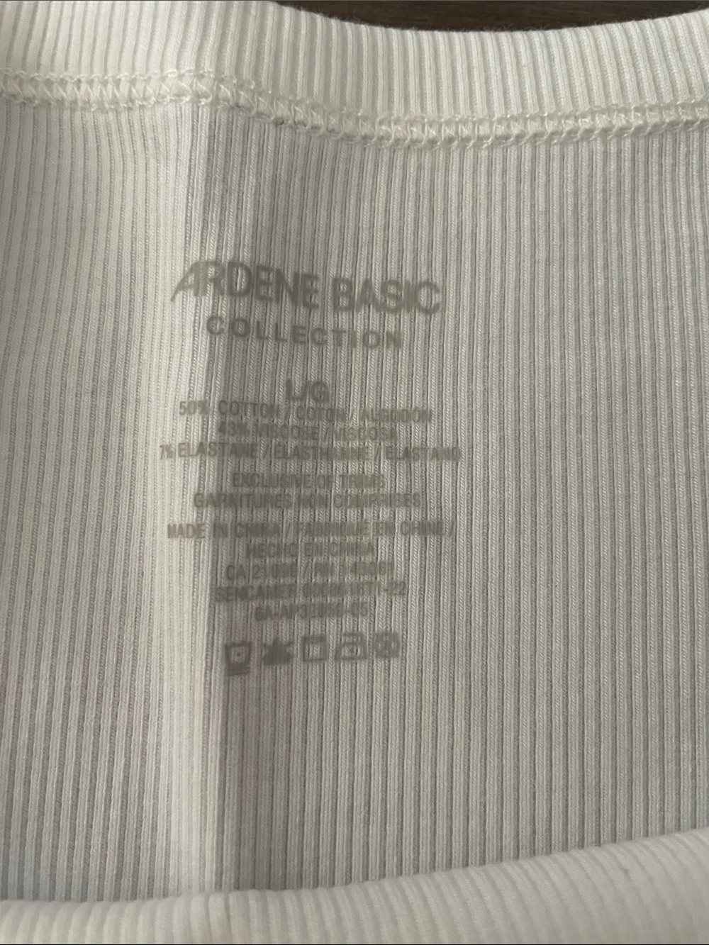 Ardene Ribbed Tank Top - Picture 3 of 5